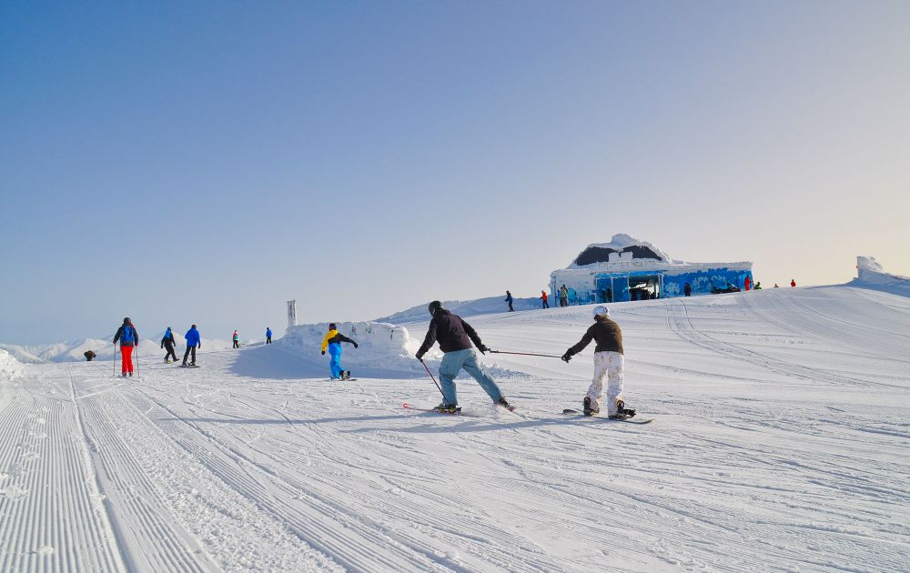 Skifahren am Aineck Katschberg